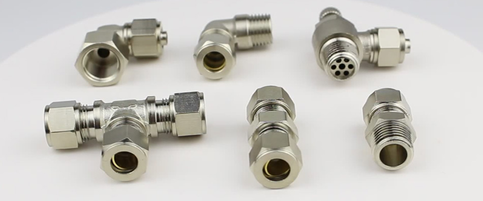 Titanium Gr 5 Compression Tube Fittings, Ti Alloy Gr 5 Instrumentation Tube  Fittings Supplier in India