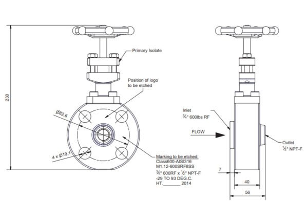 MonoFlange Valves, Double Block & Bleed Monoflange Valve, Single Block ...